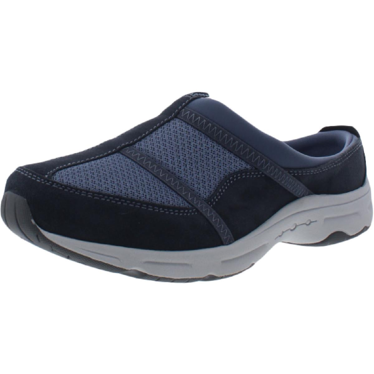 Argyle Womens Comfort Insole Slip On Mule Sneakers