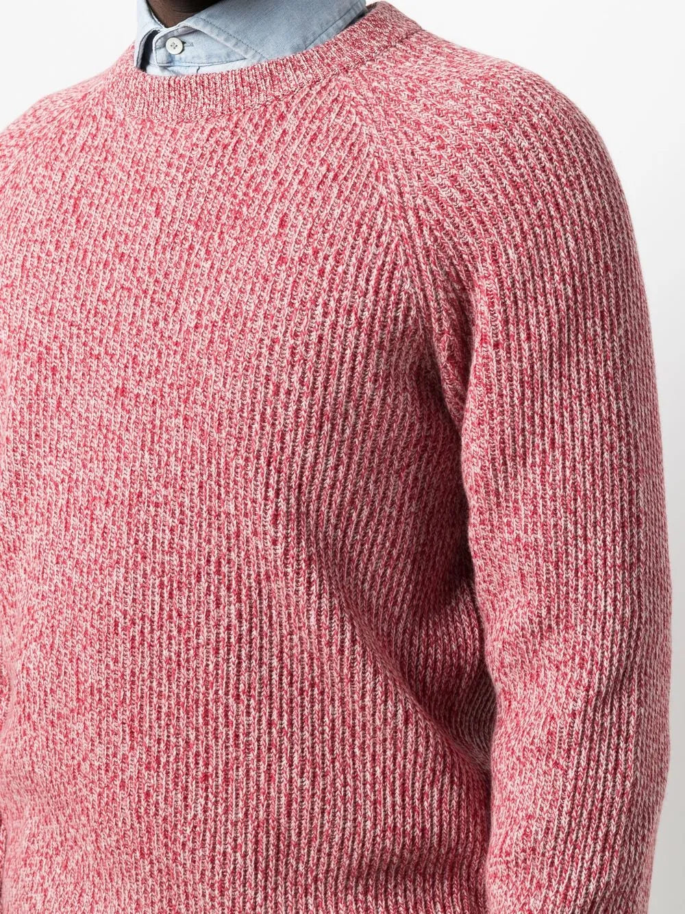 Brunello Cucinelli Brunello Cucinelli Mark-Knit Ribbed-Trim Jumper