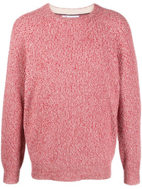 Brunello Cucinelli Brunello Cucinelli Mark-Knit Ribbed-Trim Jumper