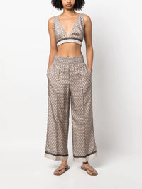 Brunello Cucinelli Brunello Cucinelli V-Neck Cropped Top