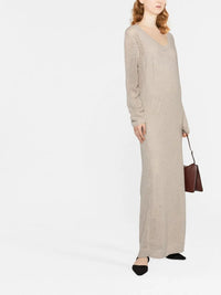 Brunello Cucinelli Brunello Cucinelli Open-Knit Maxi Dress