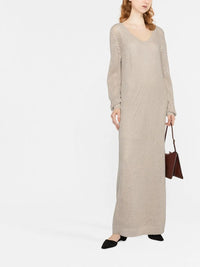 Brunello Cucinelli Brunello Cucinelli Open-Knit Maxi Dress