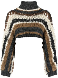 Brunello Cucinelli Brunello Cucinelli Colour-Block Cashmere Jumper