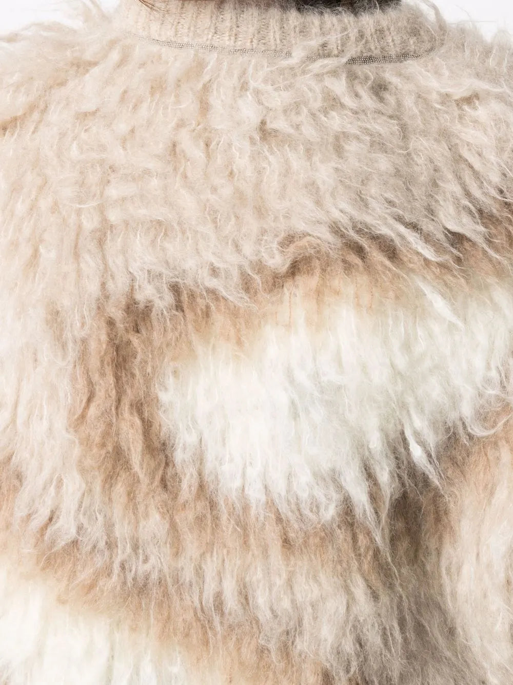 Brunello Cucinelli Brunello Cucinelli Mock Neck Mohair Sweater
