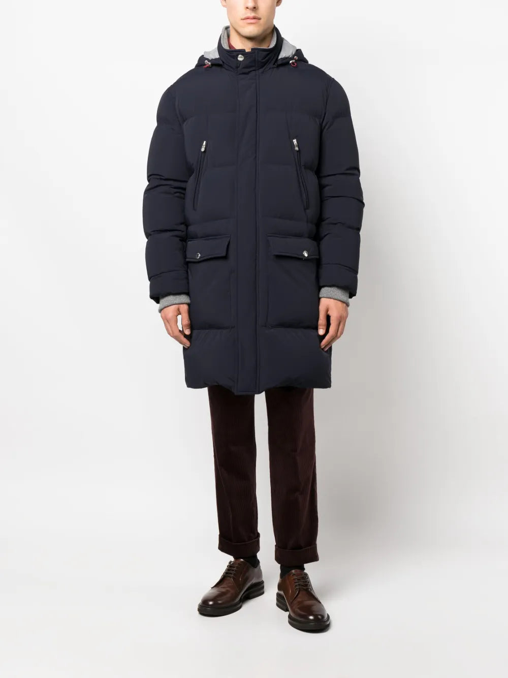 Brunello Cucinelli Brunello Cucinelli Hooded Padded Coat