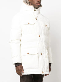 Brunello Cucinelli Brunello Cucinelli Cashmere-Lined Padded Coat