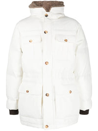 Brunello Cucinelli Brunello Cucinelli Cashmere-Lined Padded Coat