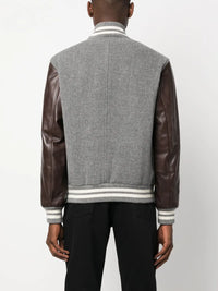 Brunello Cucinelli Brunello Cucinelli Patch-Lettering Bomber Jacket