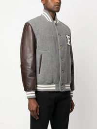 Brunello Cucinelli Brunello Cucinelli Patch-Lettering Bomber Jacket