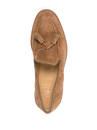 Brunello Cucinelli Brunello Cucinelli Tassel-Detail Suede Loafers