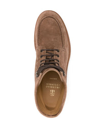 Brunello Cucinelli Brunello Cucinelli Suede Lace-Up Ankle Boots