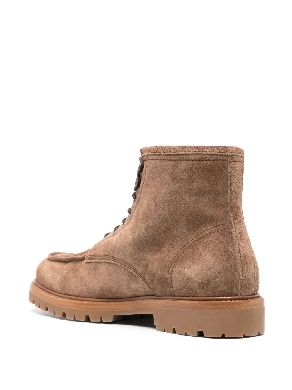 Brunello Cucinelli Brunello Cucinelli Suede Lace-Up Ankle Boots