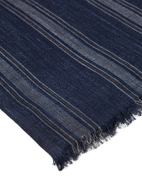 Brunello Cucinelli Stripe-Pattern Silk-Blend Scarf