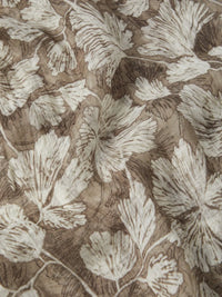 Brunello Cucinelli Floral-Print Linen Scarf