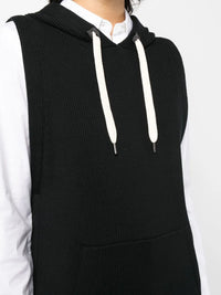 Brunello Cucinelli Brunello Cucinelli Ribbed-Knit Vest Hoodie