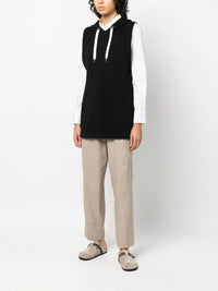 Brunello Cucinelli Brunello Cucinelli Ribbed-Knit Vest Hoodie