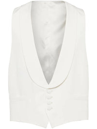 Brunello Cucinelli Brunello Cucinelli Shawl-Lapels Silk Waistcoat