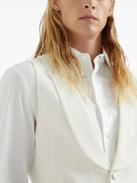 Brunello Cucinelli Brunello Cucinelli Shawl-Lapels Silk Waistcoat