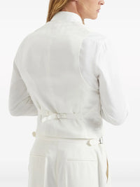 Brunello Cucinelli Brunello Cucinelli Shawl-Lapels Silk Waistcoat