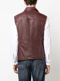 Brunello Cucinelli Brunello Cucinelli Sheepskin Biker Vest