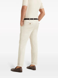 Brunello Cucinelli Tapered-Leg Chino Trousers