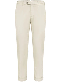 Brunello Cucinelli Tapered-Leg Chino Trousers