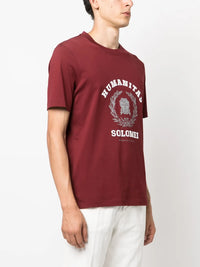 Brunello Cucinelli Brunello Cucinelli Slogan-Print Cotton T-Shirt