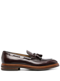 Brunello Cucinelli Brunello Cucinelli Tassel-Detail Leather Loafers