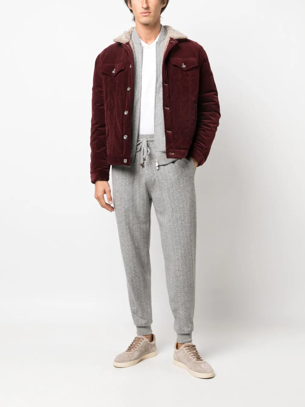 Brunello Cucinelli Brunello Cucinelli Zip-Up Cashmere-Blend Cardigan