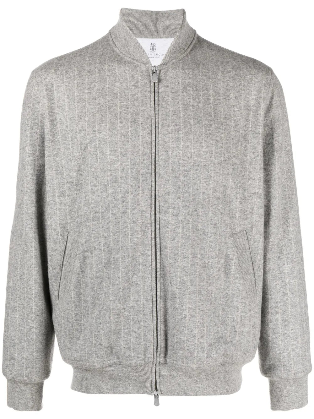 Brunello Cucinelli Brunello Cucinelli Zip-Up Cashmere-Blend Cardigan