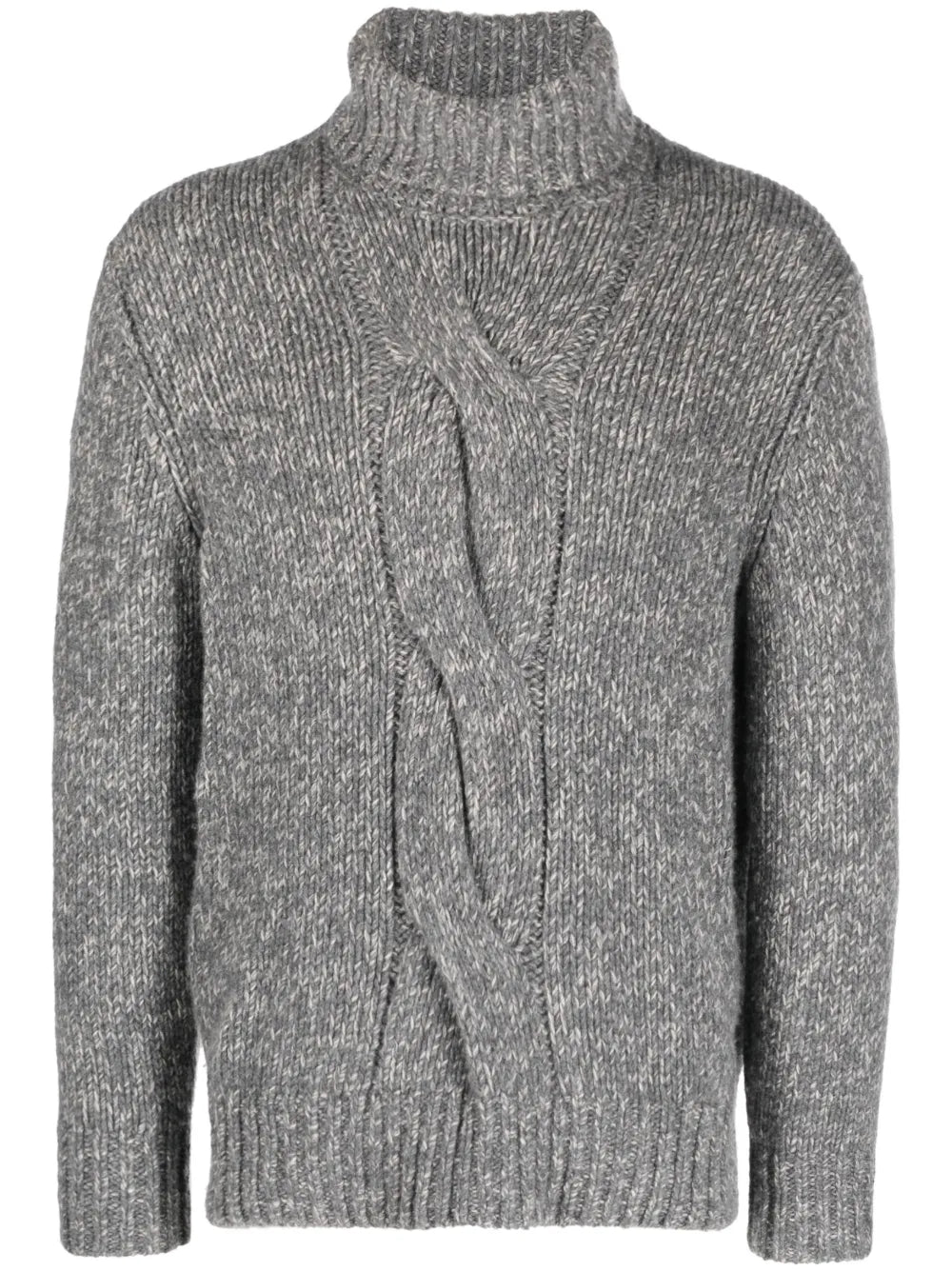 Brunello Cucinelli Brunello Cucinelli Cable-Knit Roll-Neck Sweater