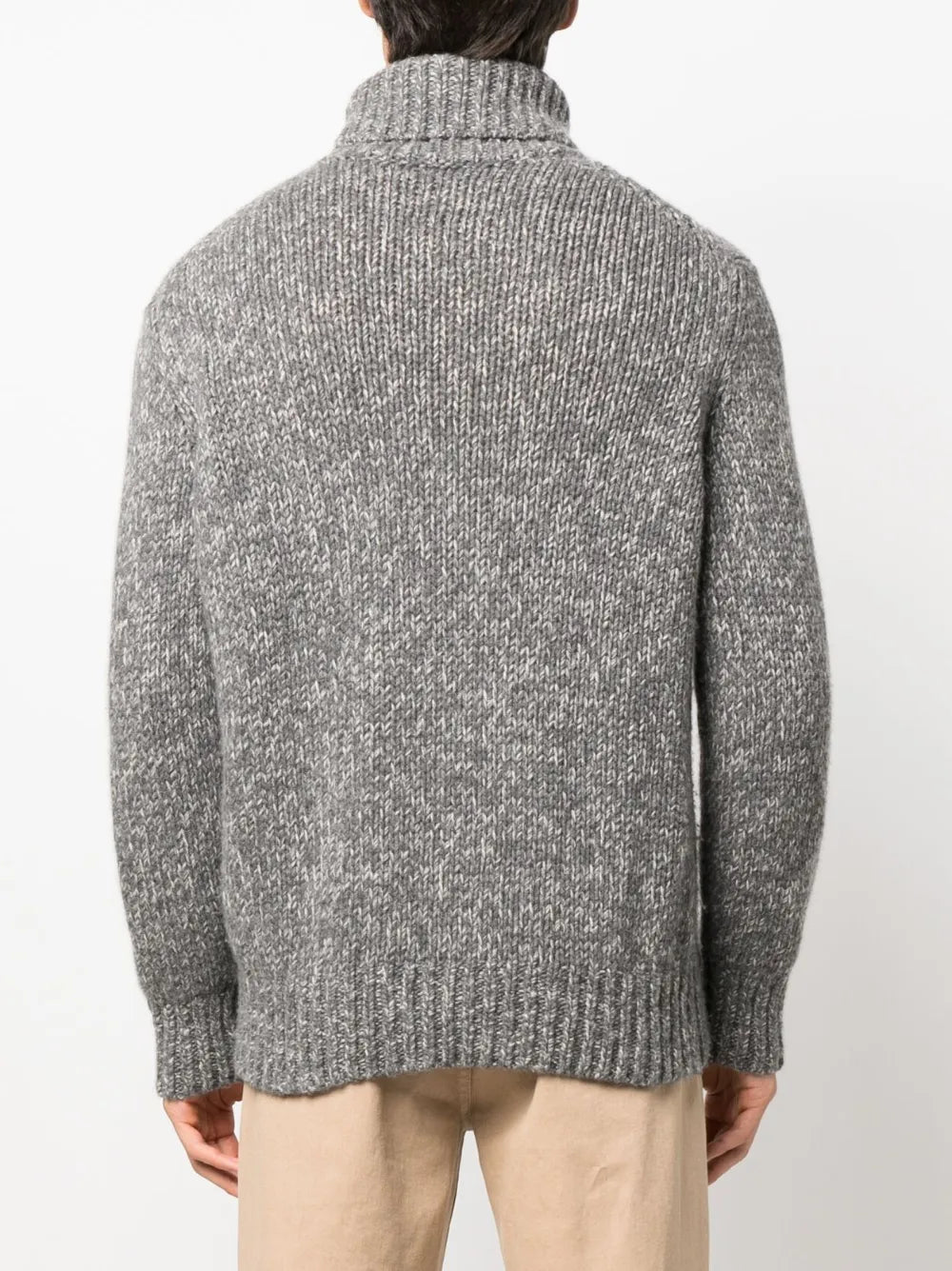 Brunello Cucinelli Brunello Cucinelli Cable-Knit Roll-Neck Sweater