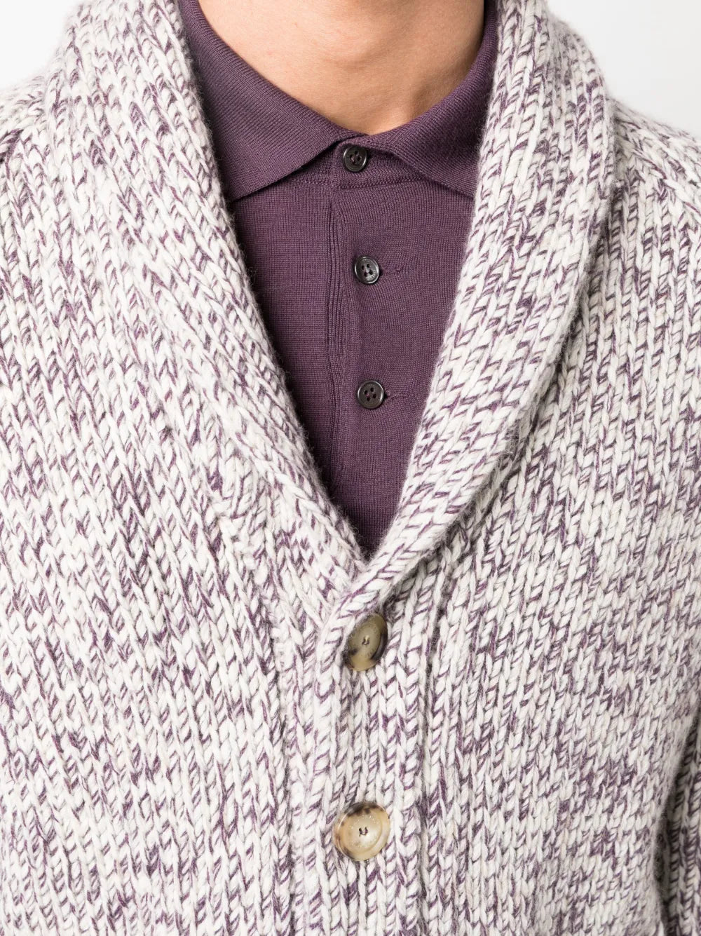 Brunello Cucinelli Double-Breasted Wool-Blend Cardigan
