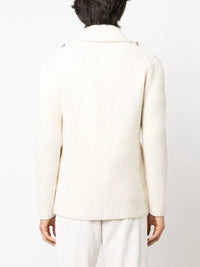 Brunello Cucinelli Brunello Cucinelli Intarsia-Knit Wool-Blend Cardigan