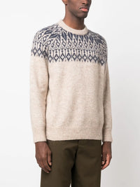 Brunello Cucinelli Brunello Cucinelli Patterned-Knit Crew-Neck Jumper