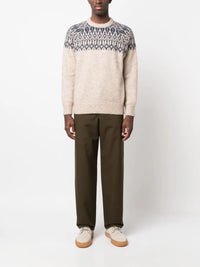Brunello Cucinelli Brunello Cucinelli Patterned-Knit Crew-Neck Jumper