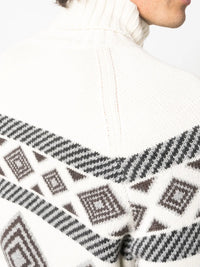 Brunello Cucinelli Brunello Cucinelli Patterned-Intarsia Cashmere Jumper