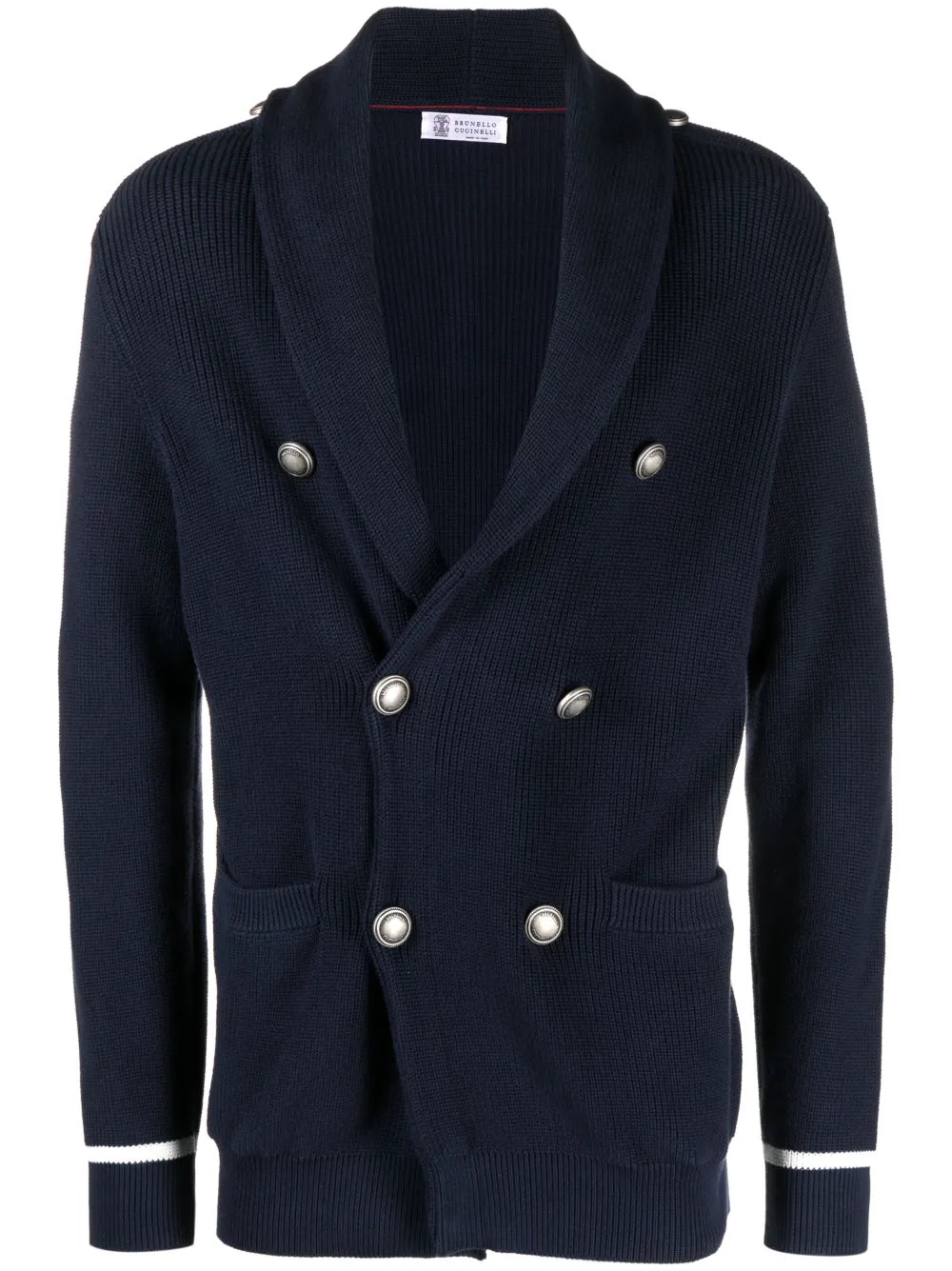 Brunello Cucinelli Double-Breasted Cotton Cardigan