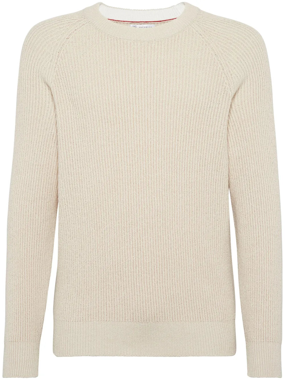 Brunello Cucinelli Brunello Cucinelli Crew-Neck Ribbed-Knit Jumper