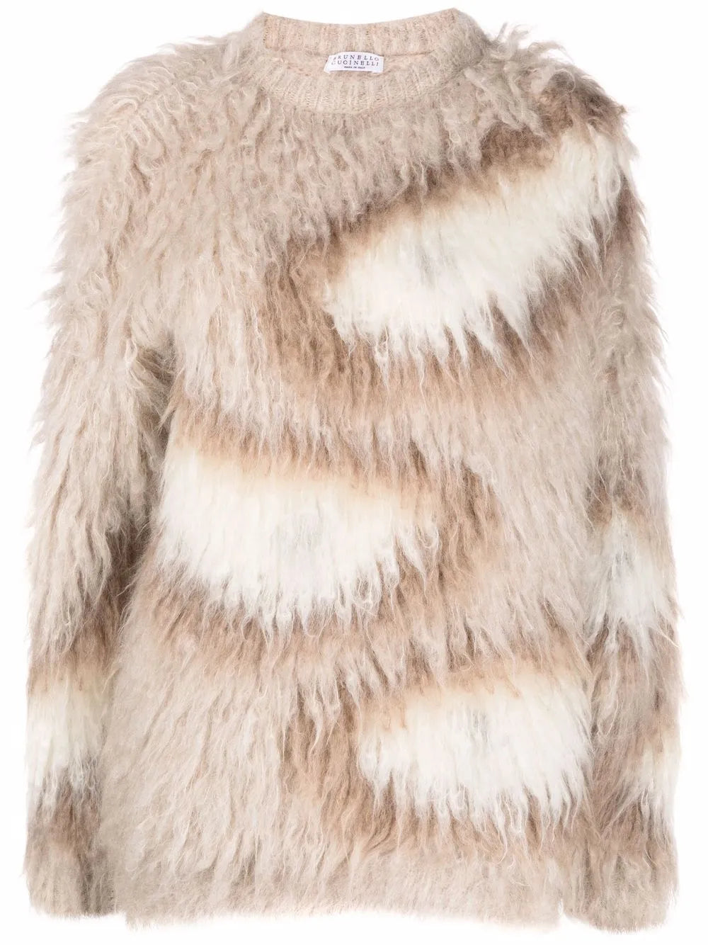 Brunello Cucinelli Brunello Cucinelli Mock Neck Mohair Sweater