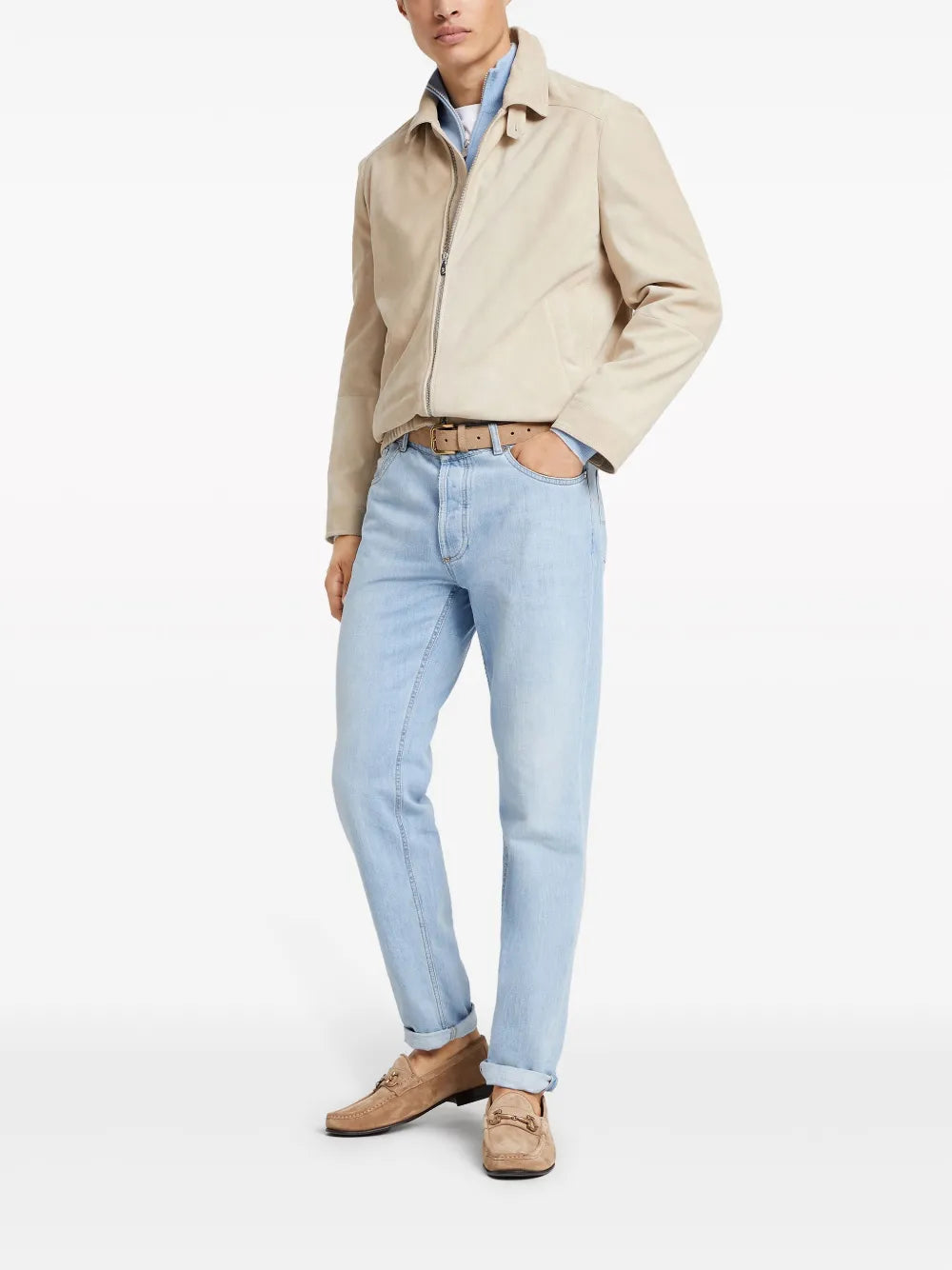 Brunello Cucinelli Brunello Cucinelli Zip-Up Cashmere Jumper