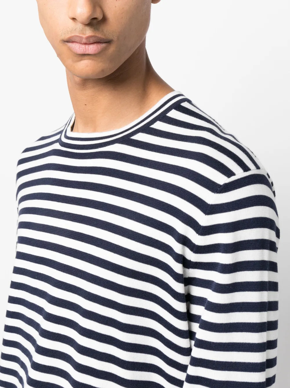 Brunello Cucinelli Brunello Cucinelli Striped Long-Sleeved T-Shirt