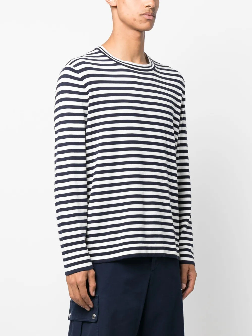 Brunello Cucinelli Brunello Cucinelli Striped Long-Sleeved T-Shirt