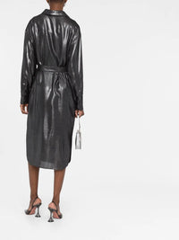 Brunello Cucinelli Brunello Cucinelli Shiny Wrap Dress