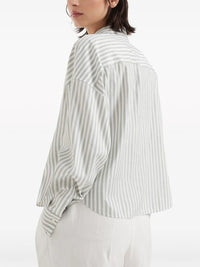 Brunello Cucinelli Brunello Cucinelli Striped Long-Sleeve Shirt