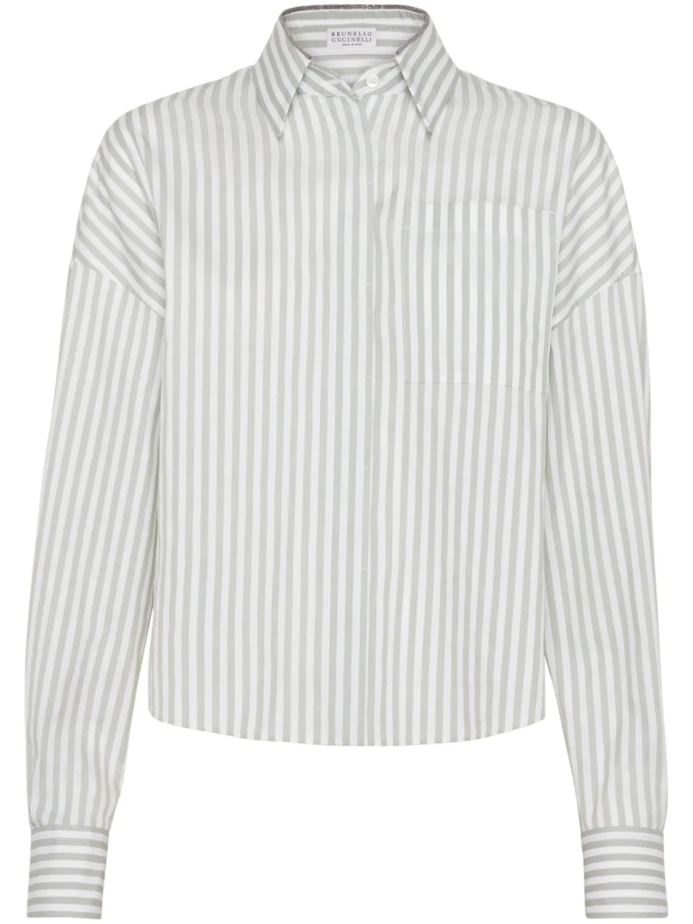 Brunello Cucinelli Brunello Cucinelli Striped Long-Sleeve Shirt