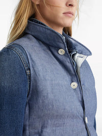 Brunello Cucinelli Padded Linen Gilet