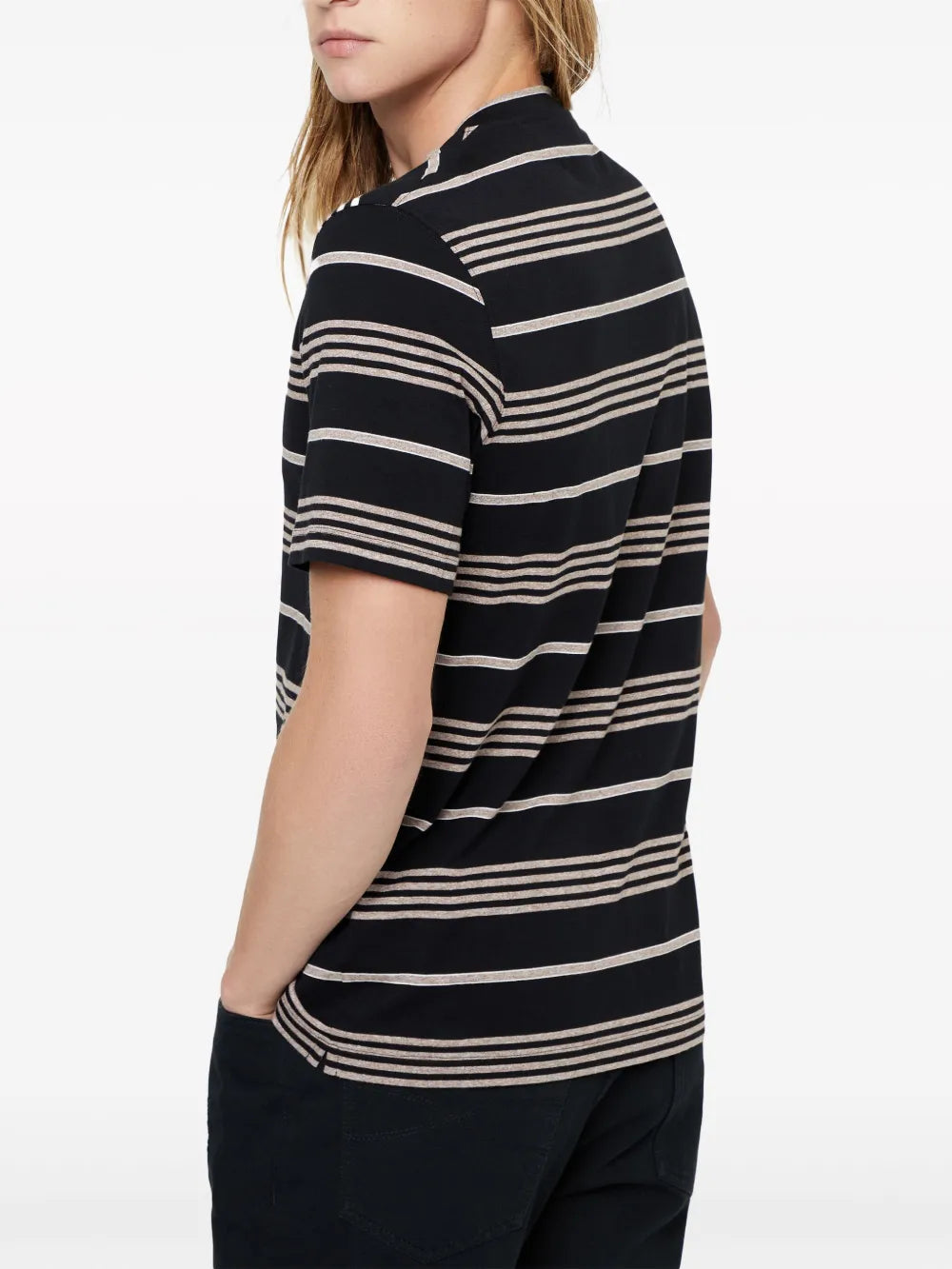 Brunello Cucinelli Brunello Cucinelli Striped Cotton T-Shirt