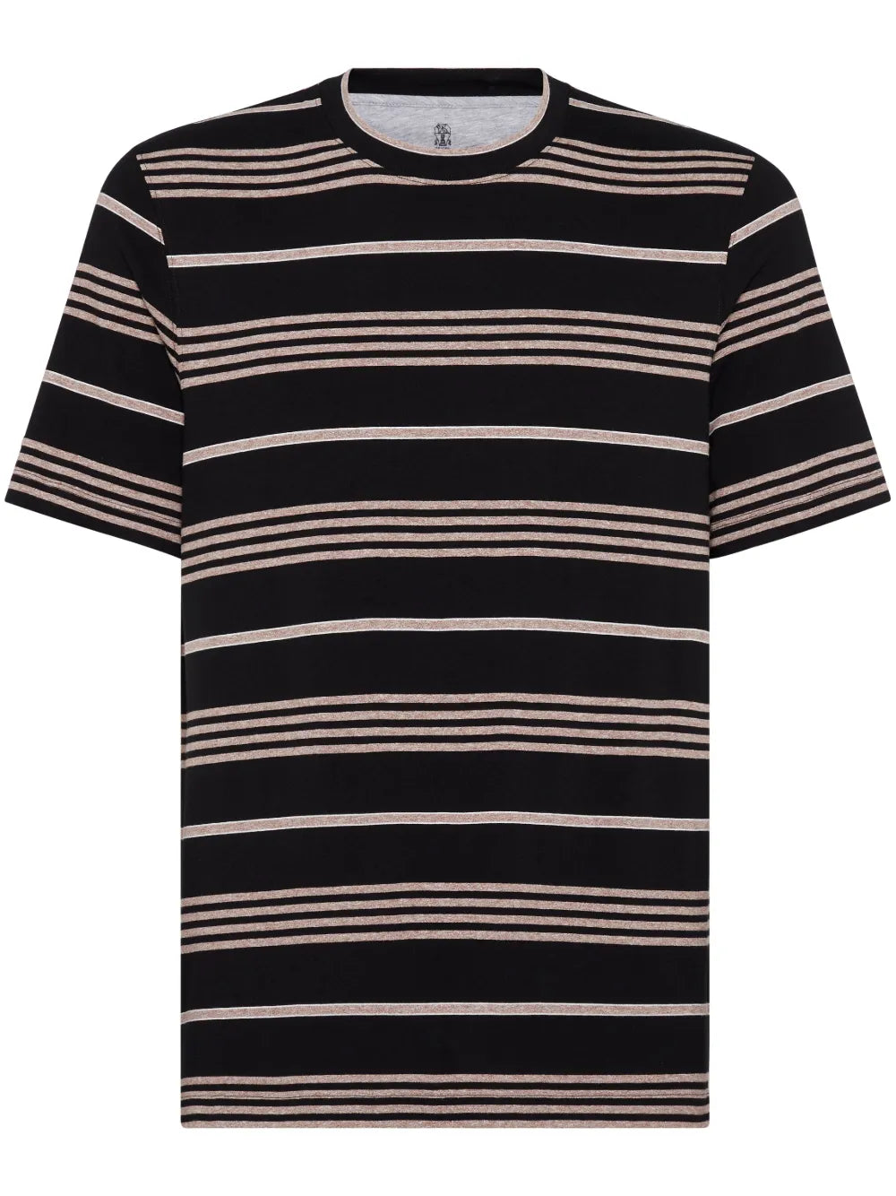 Brunello Cucinelli Brunello Cucinelli Striped Cotton T-Shirt