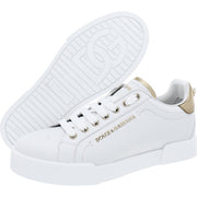 Womens Leather Low Top Casual and Fashion Sneakers